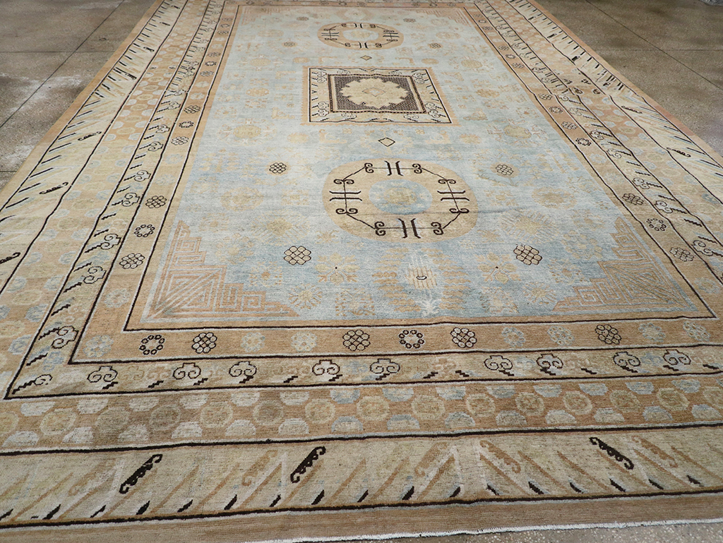 Antique khotan Carpet - # 57898