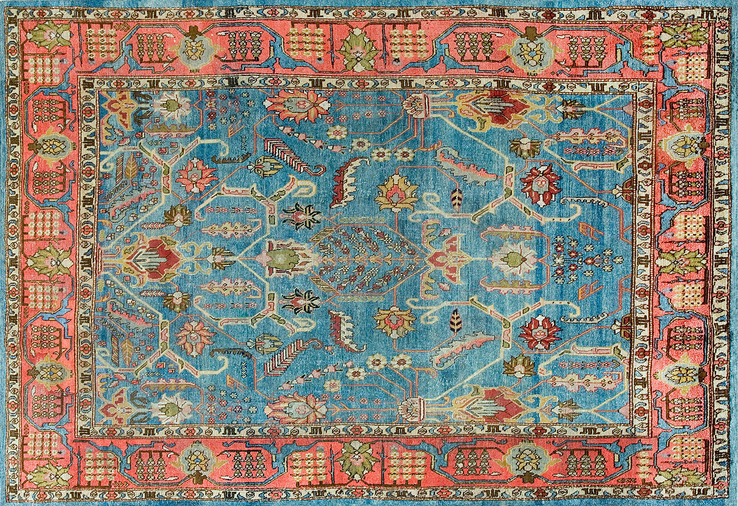 Antique khotan Carpet - # 9094