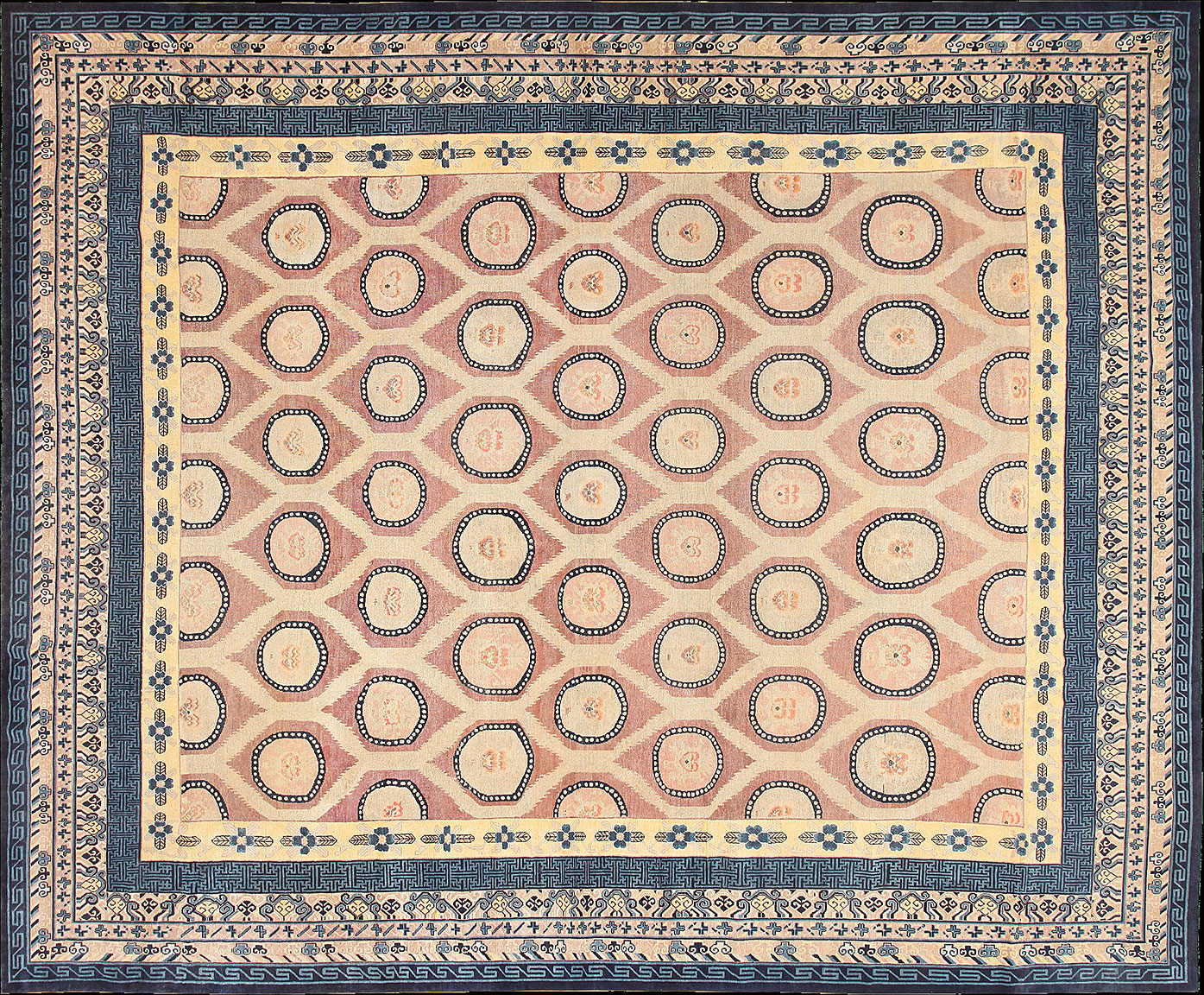 Antique khotan Carpet - # 9820