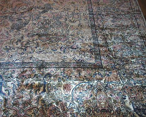 Antique kirman Carpet - # 2605