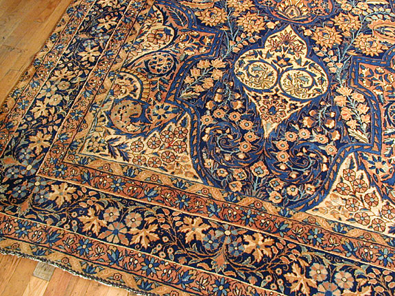 Antique kirman Carpet - # 3410