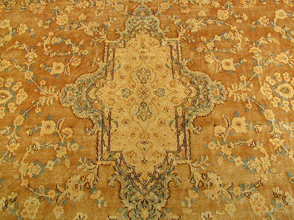 Antique kirman Carpet - # 4000