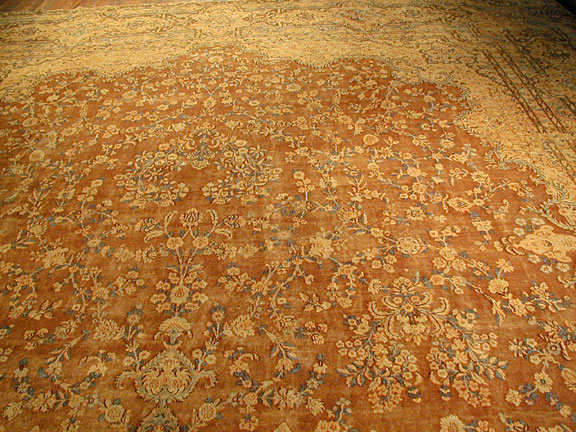 Antique kirman Carpet - # 4000