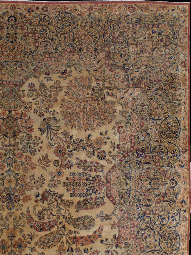Antique kirman Carpet - # 41974