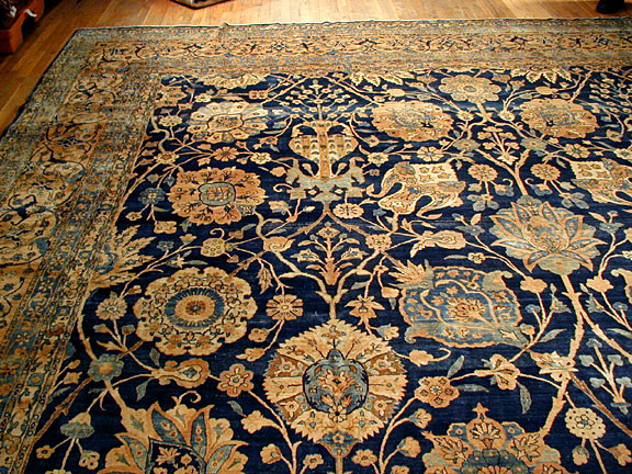 Antique kirman Carpet - # 4200