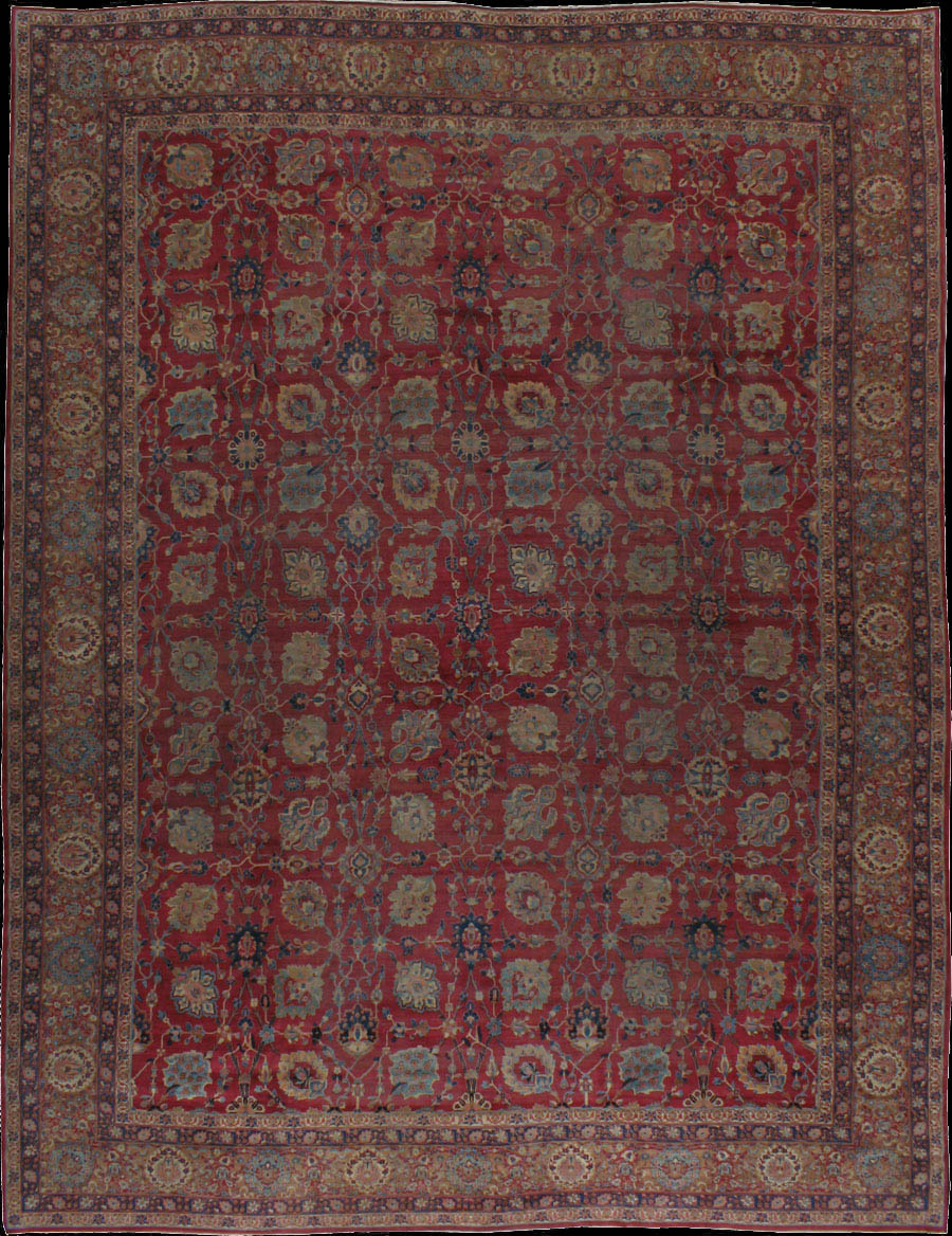 Antique kirman Carpet - # 42052