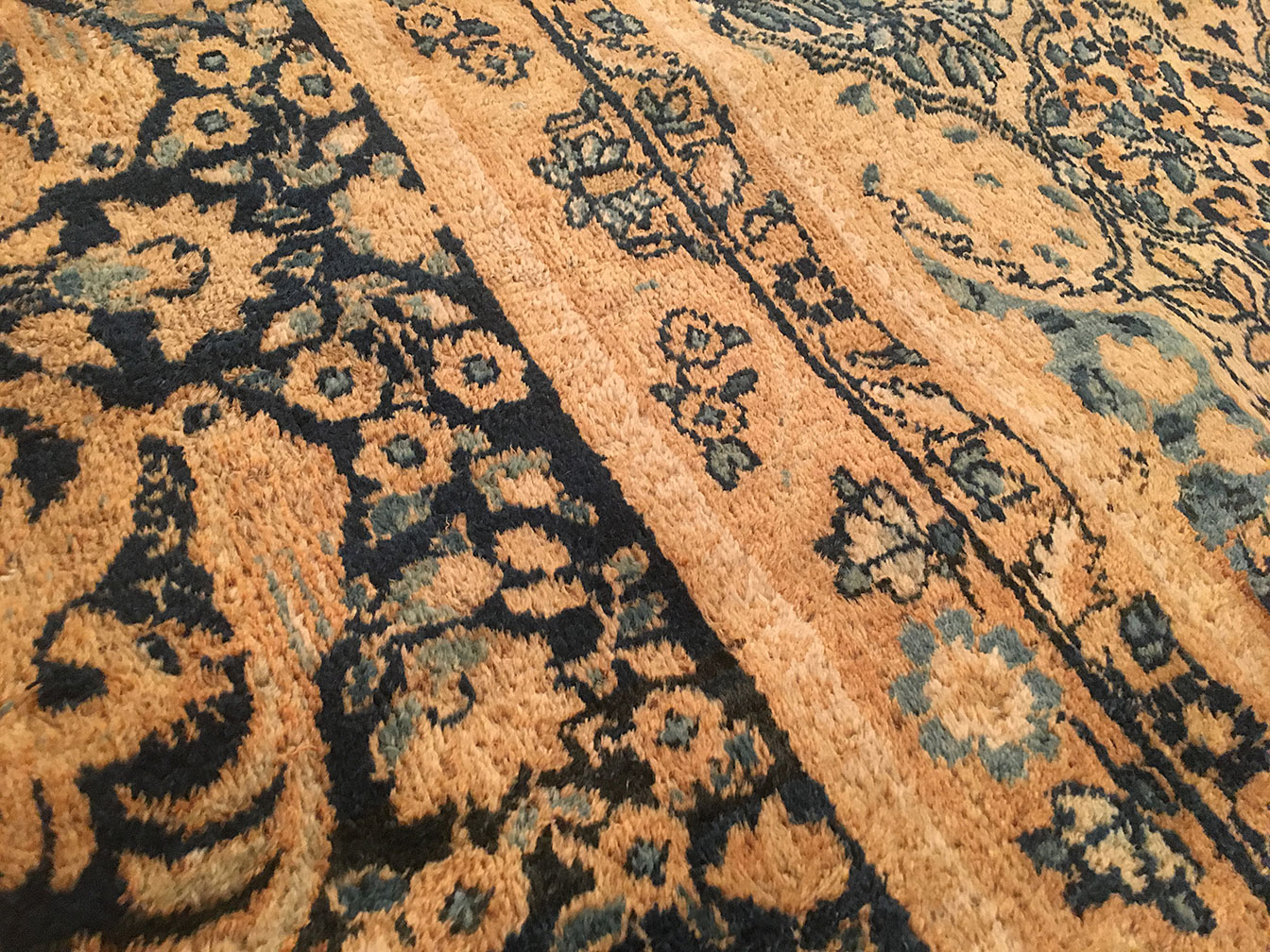 Antique kirman Carpet - # 53421