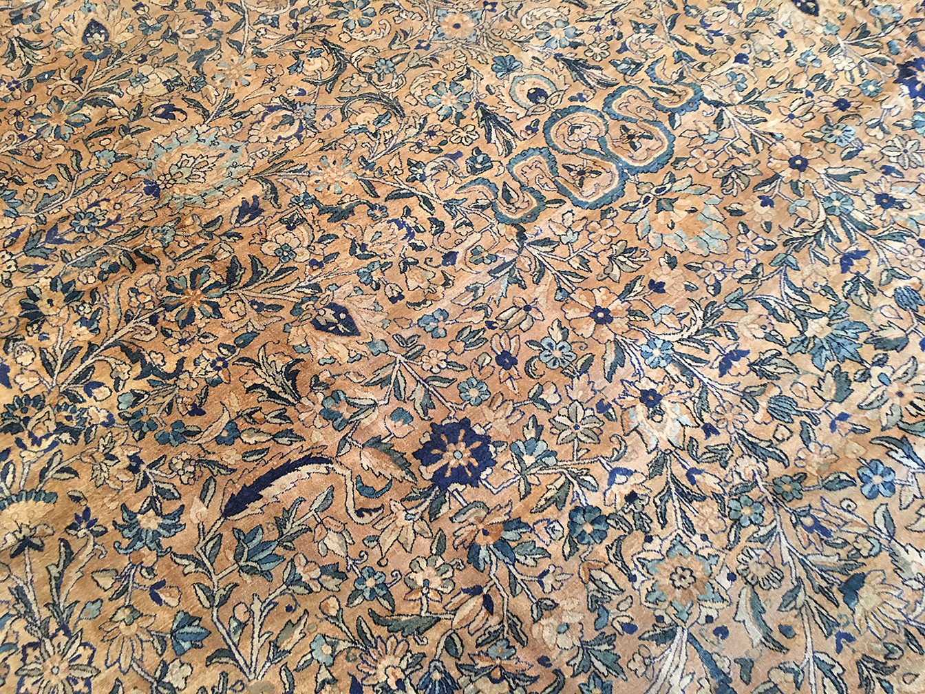 Antique kirman Carpet - # 54376