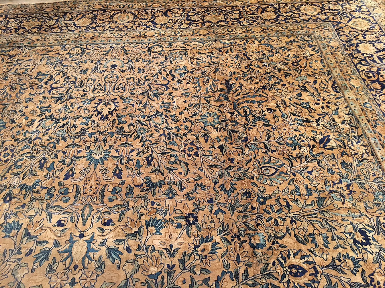 Antique kirman Carpet - # 54376