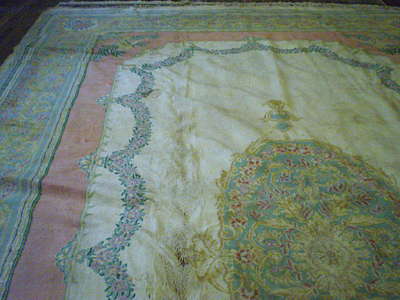 Antique kirman Carpet - # 6005