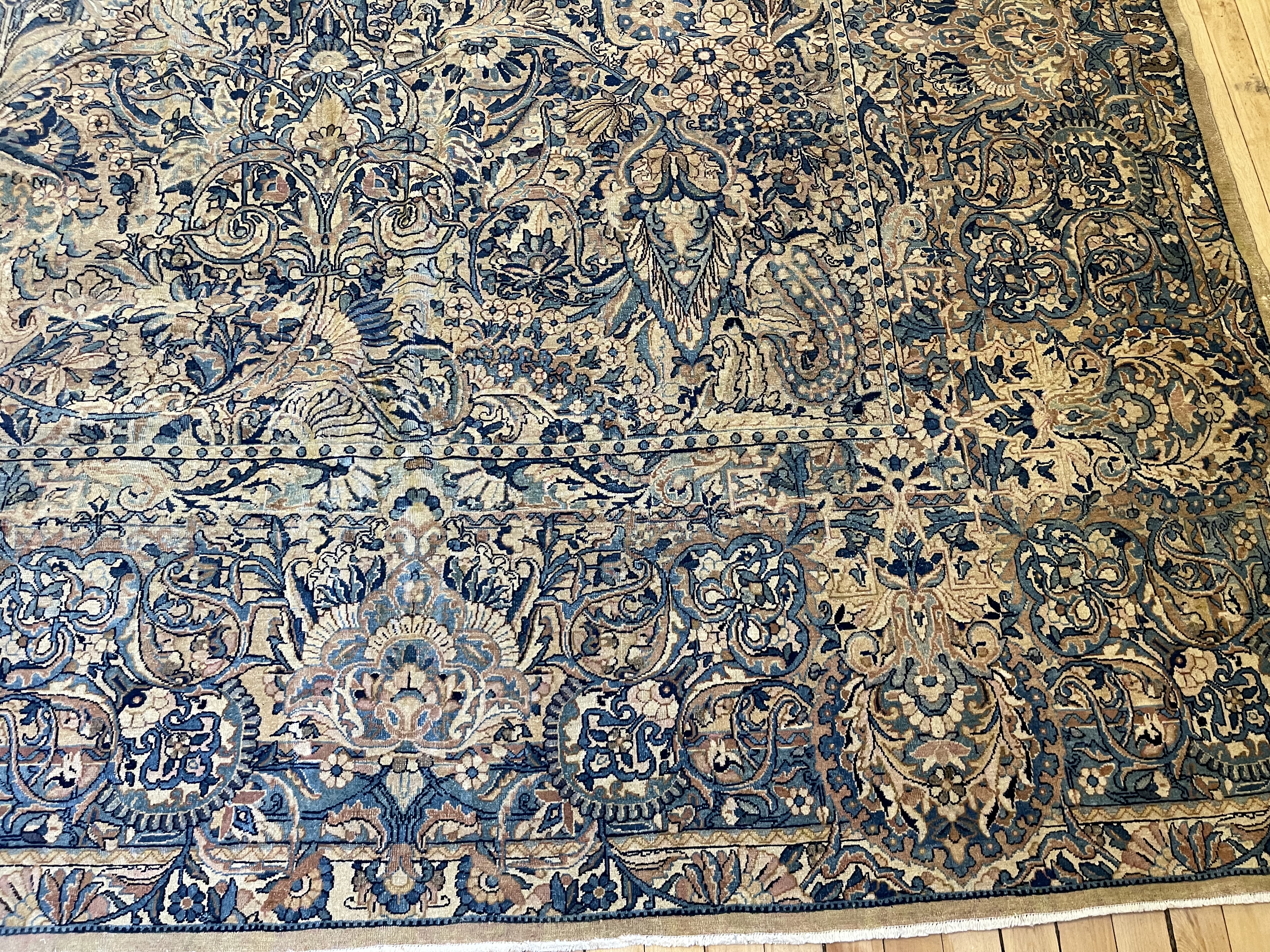 Antique kirman Carpet - # 78303