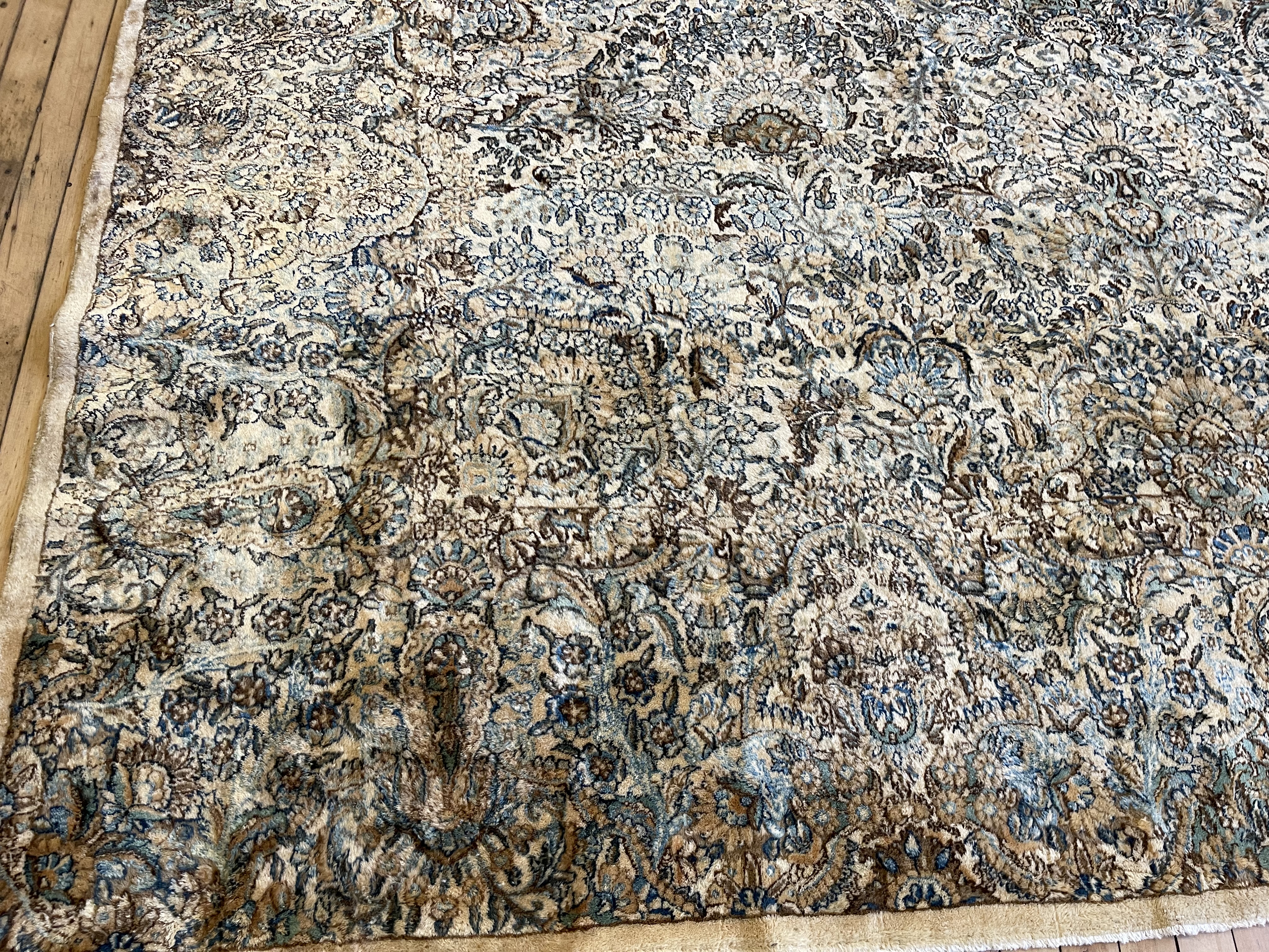 Antique kirman Carpet - # 78313