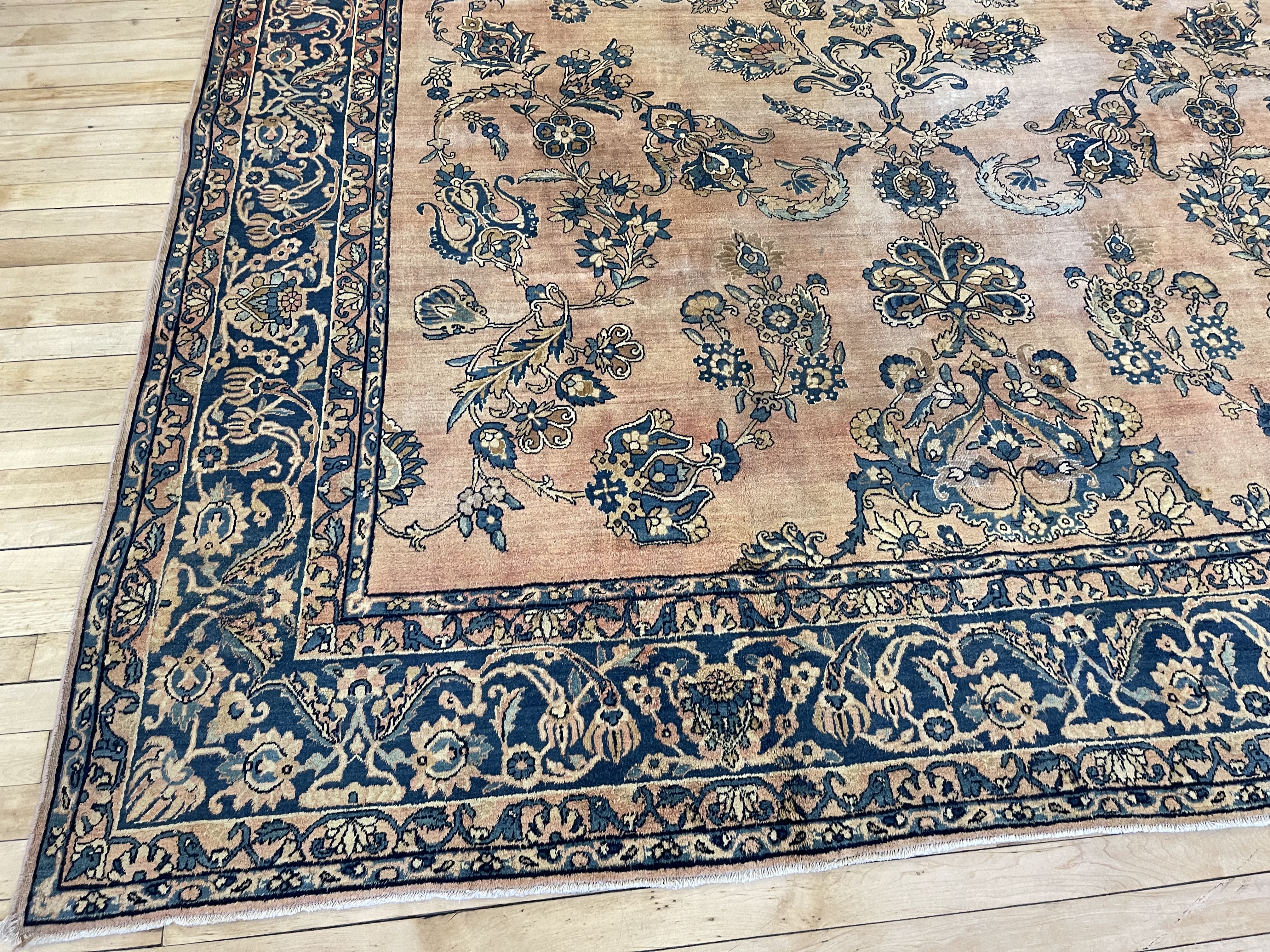 Antique kirman Carpet - # 78351