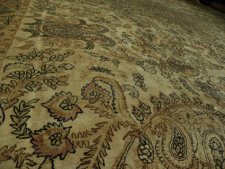 Antique kirman Carpet - # 8060