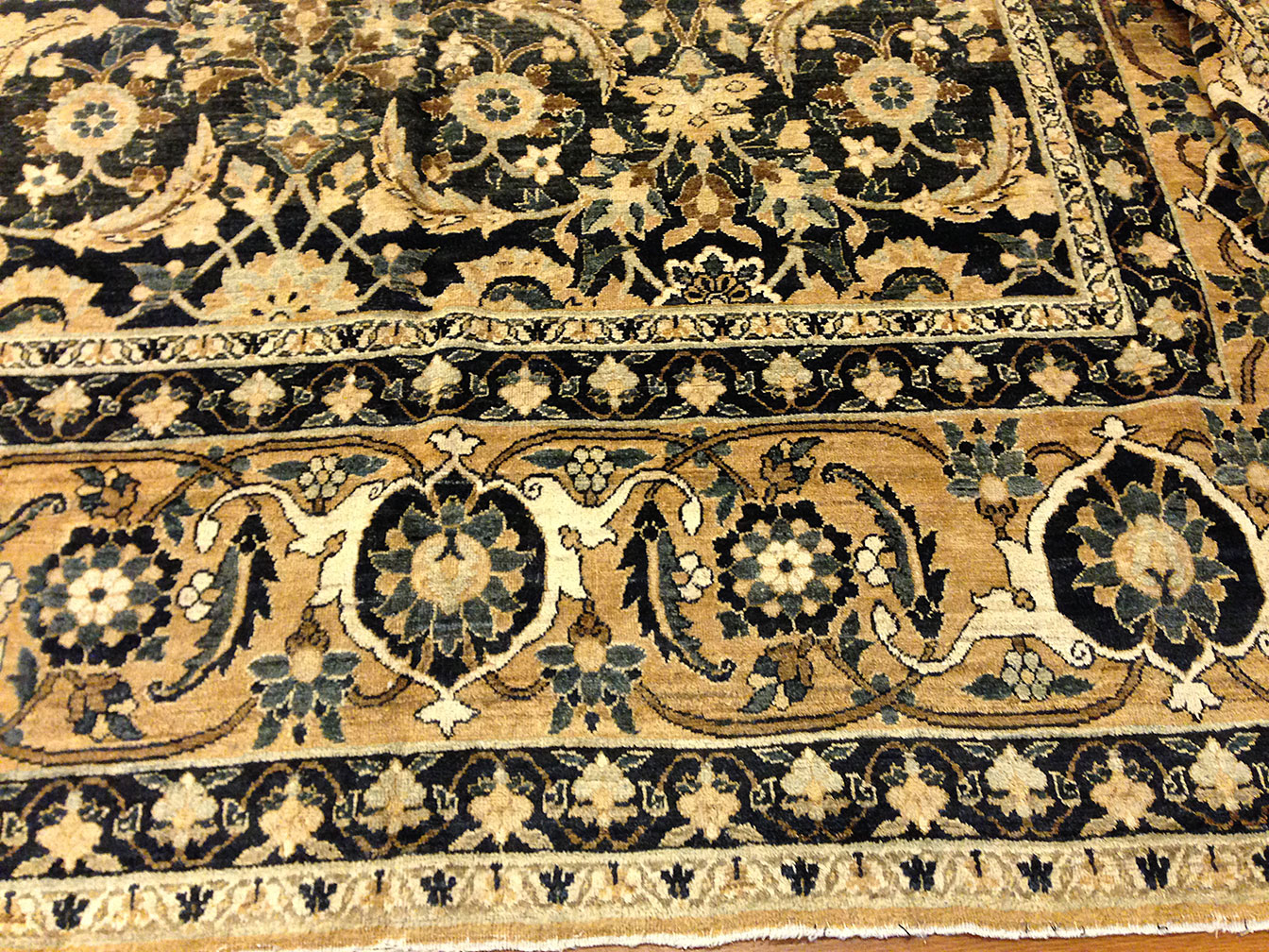 Antique kirman Carpet - # 9370