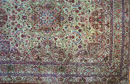 Antique kirman, lavar Carpet - # 1660