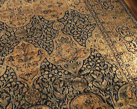 Antique kirman, lavar Carpet - # 2606