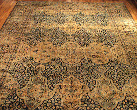 Antique kirman, lavar Carpet - # 2606