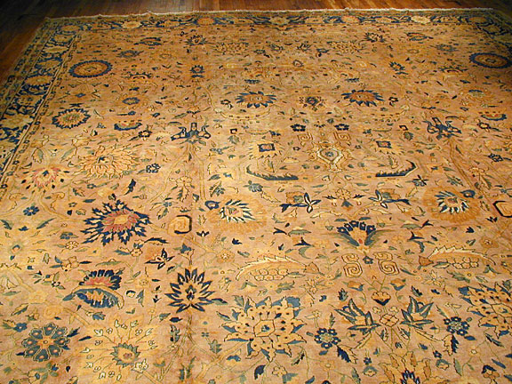 Antique kirman, lavar Carpet - # 2610