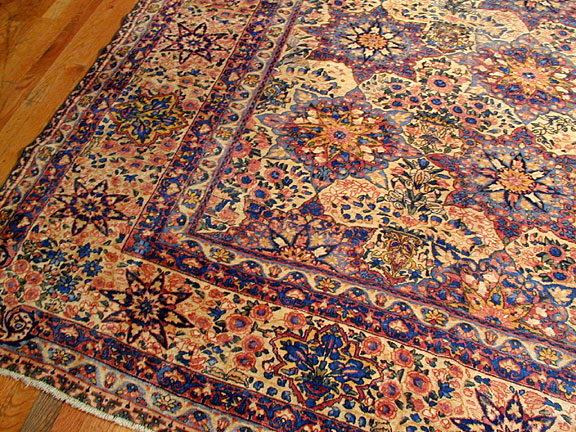 Antique kirman, lavar Carpet - # 3411