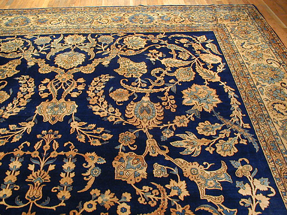 Antique kirman, lavar Carpet - # 4290