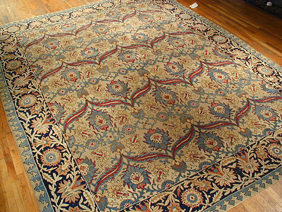 Antique kirman, lavar Carpet - # 4651