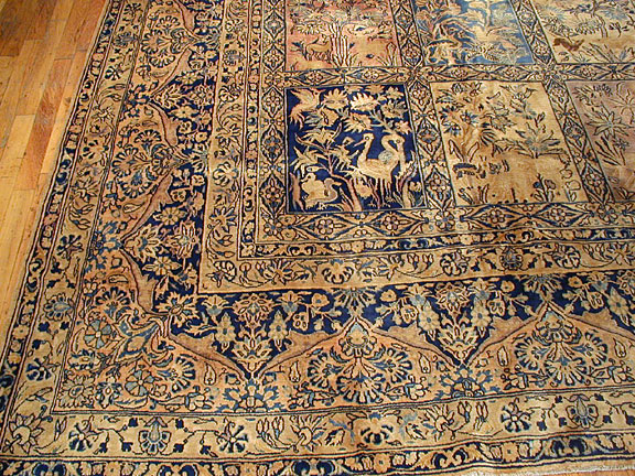 Antique kirman, lavar Carpet - # 4713