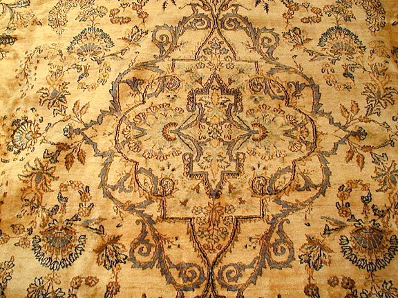 Antique kirman, lavar Carpet - # 4724