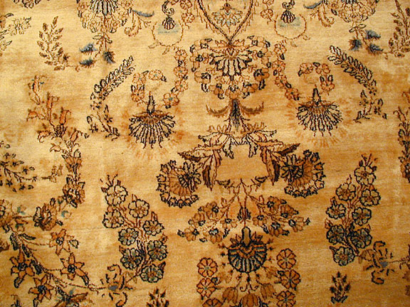 Antique kirman, lavar Carpet - # 4724