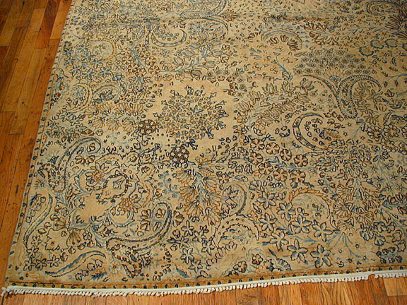 Antique kirman, lavar Carpet - # 4732