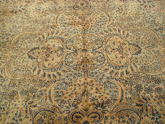 Antique kirman, lavar Carpet - # 4732