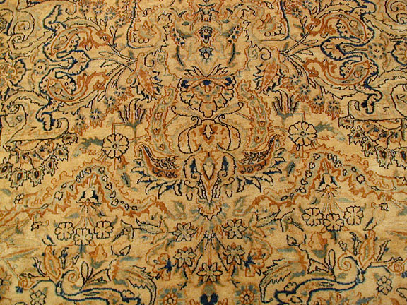 Antique kirman, lavar Carpet - # 4735