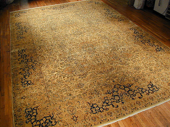 Antique kirman, lavar Carpet - # 4735