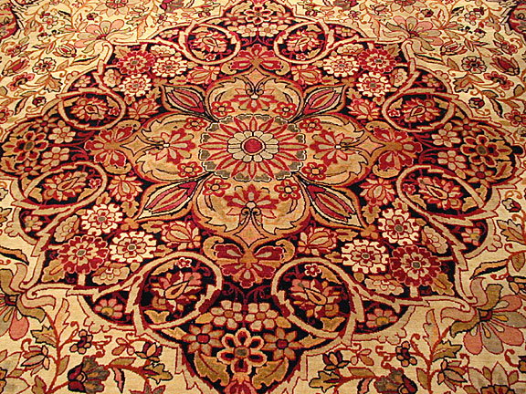 Antique kirman, lavar Carpet - # 5030