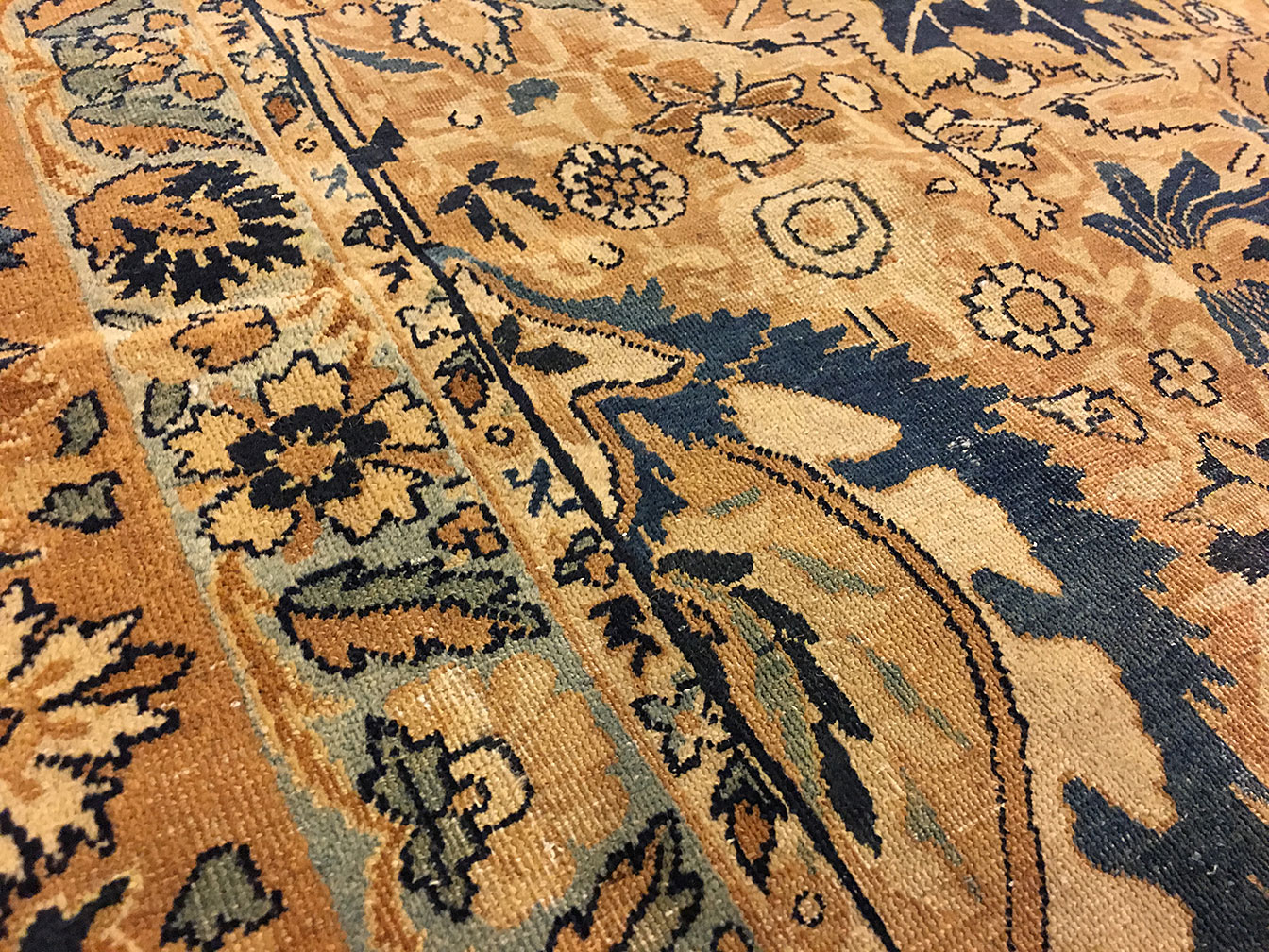 Antique kirman, lavar Carpet - # 51435