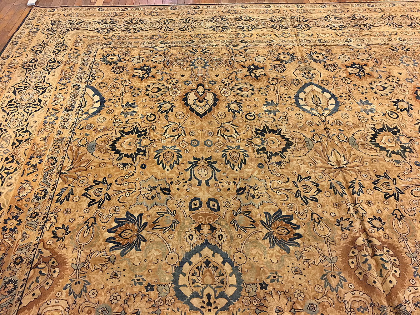 Antique kirman, lavar Carpet - # 51435