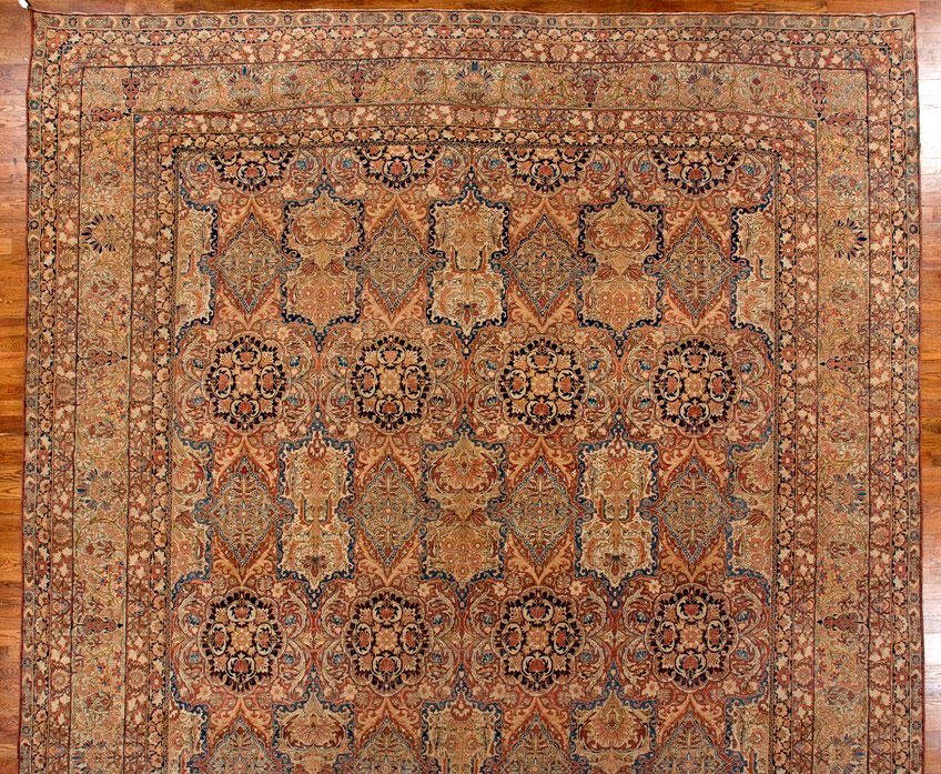 Antique kirman, lavar Carpet - # 51997