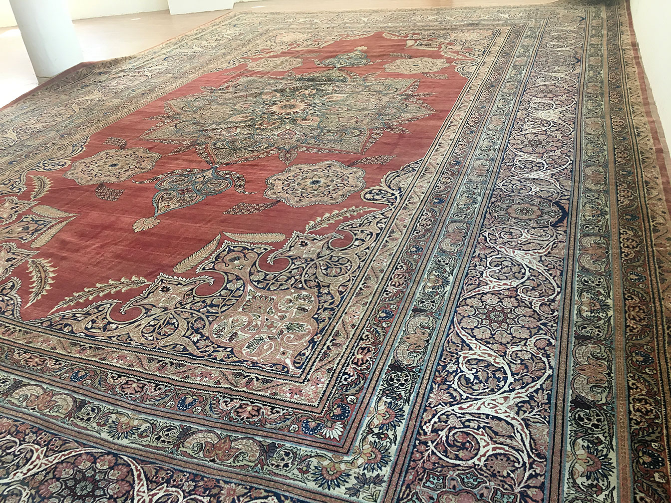 Antique kirman, lavar Carpet - # 53030