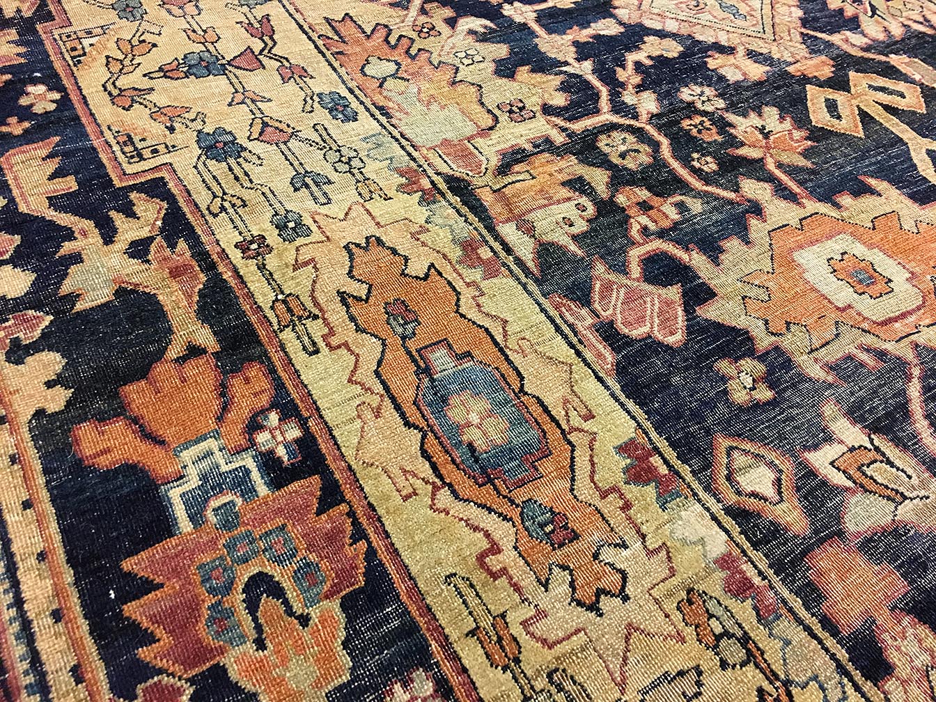 Antique kirman, lavar Carpet - # 53702