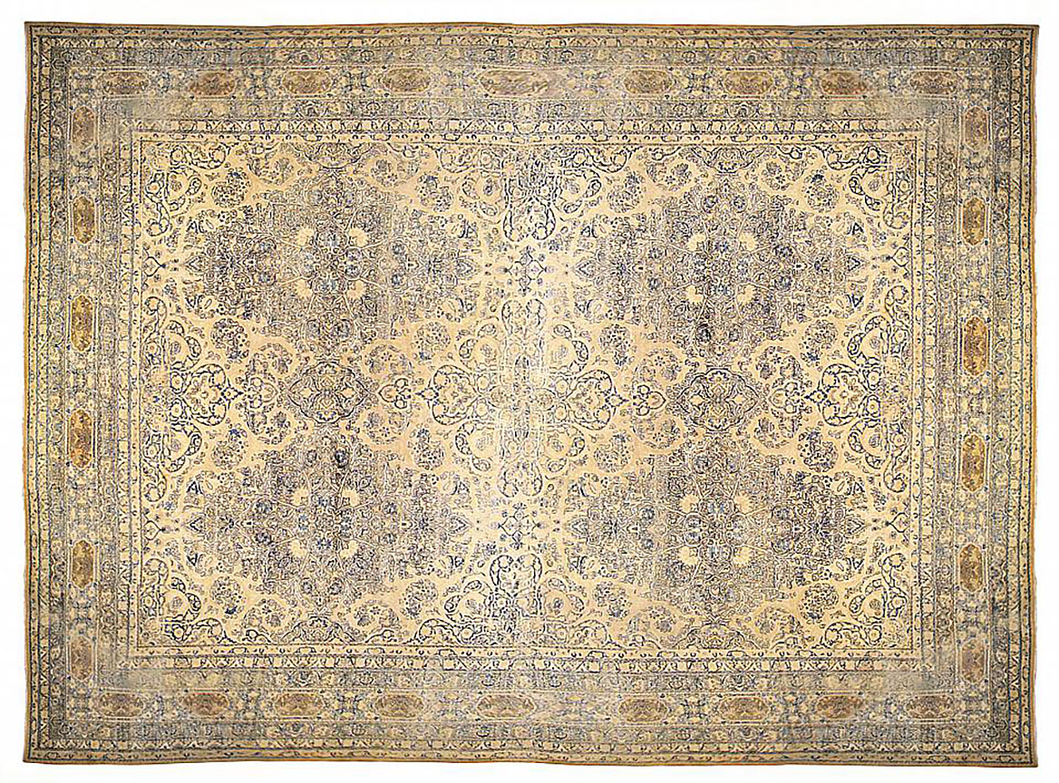 Antique kirman, lavar Carpet - # 54077