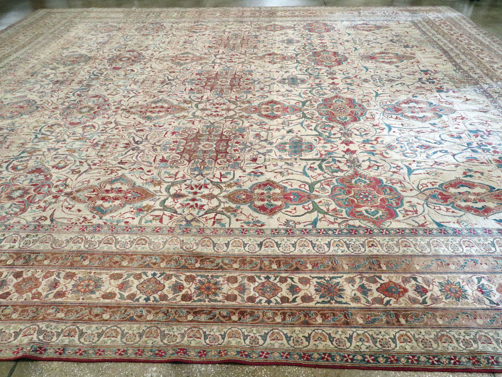 Antique kirman, lavar Carpet - # 56660