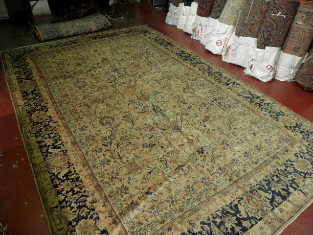 Antique kirman, lavar Carpet - # 6617