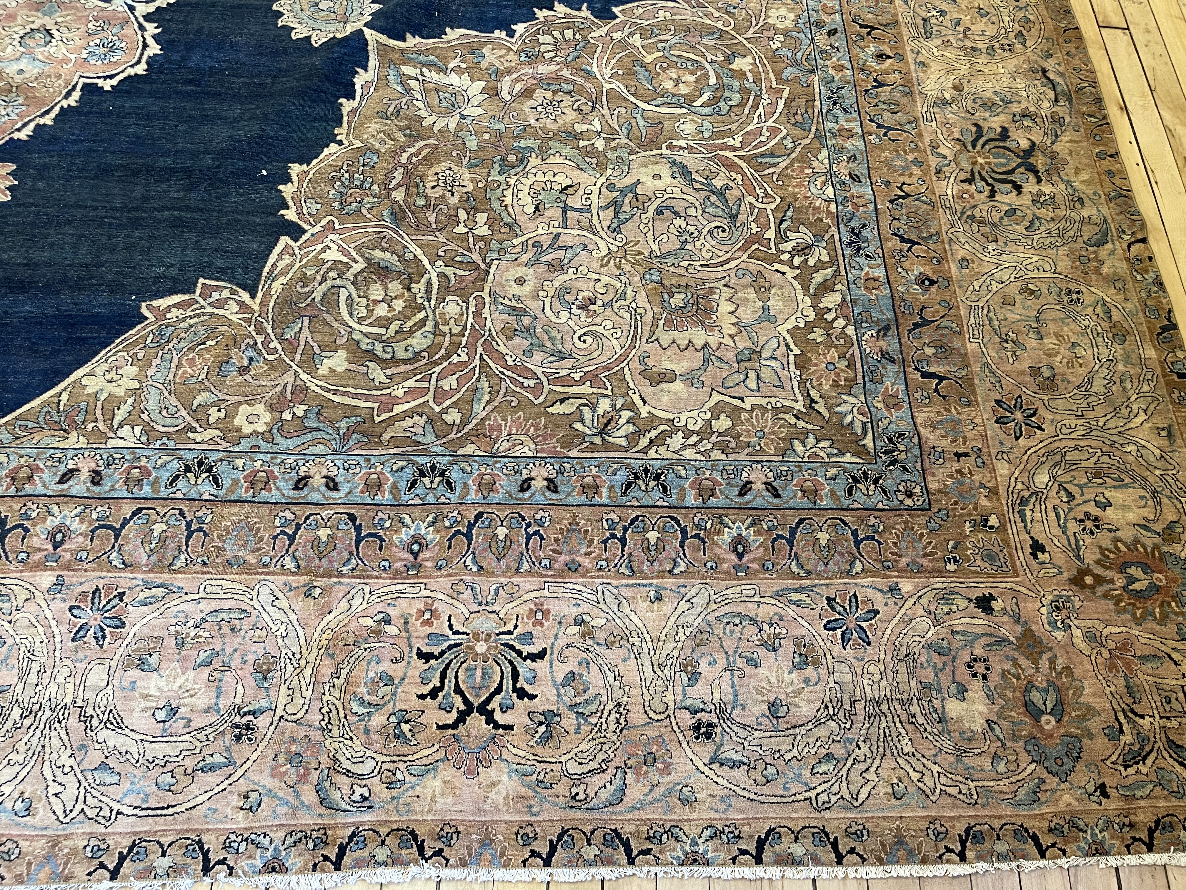 Antique kirman, lavar Carpet - # 78302