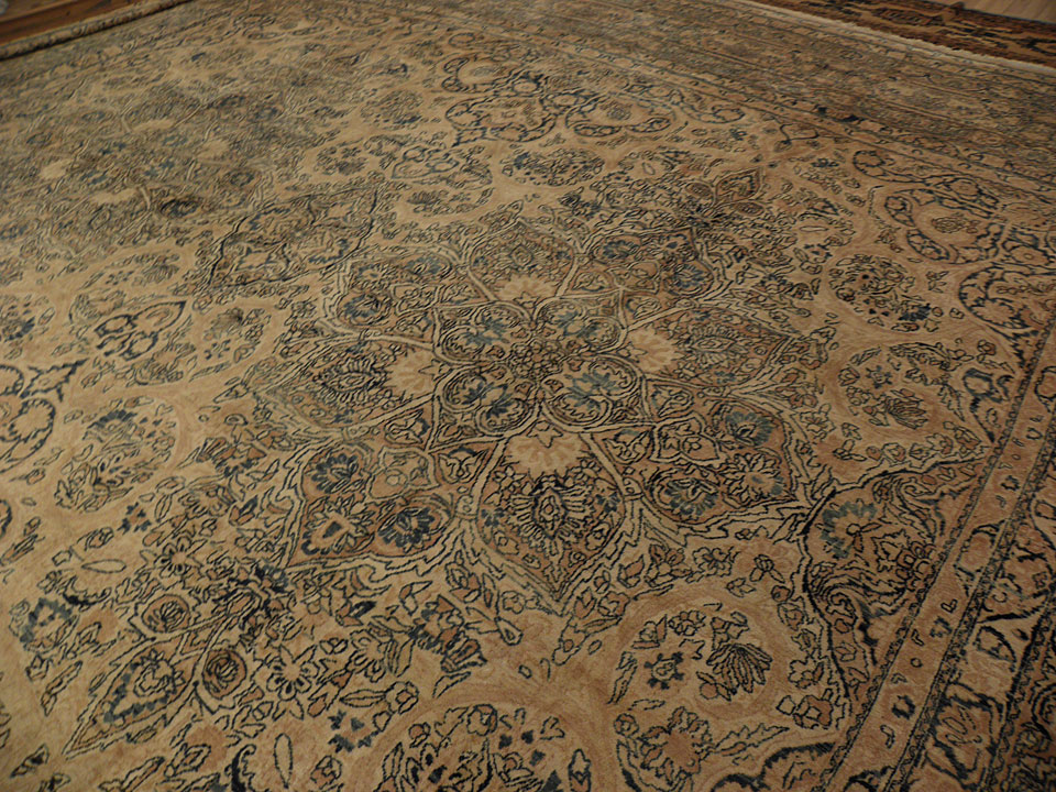 Antique kirman, lavar Carpet - # 7973