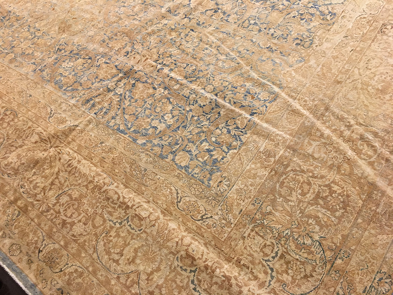 Antique kirman, lavar Carpet - # 8524