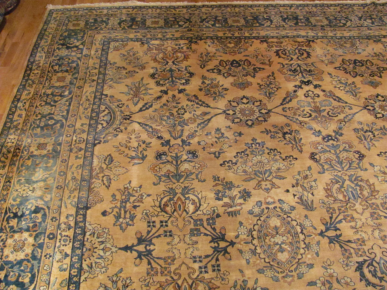 Antique kirman, lavar Carpet - # 8910