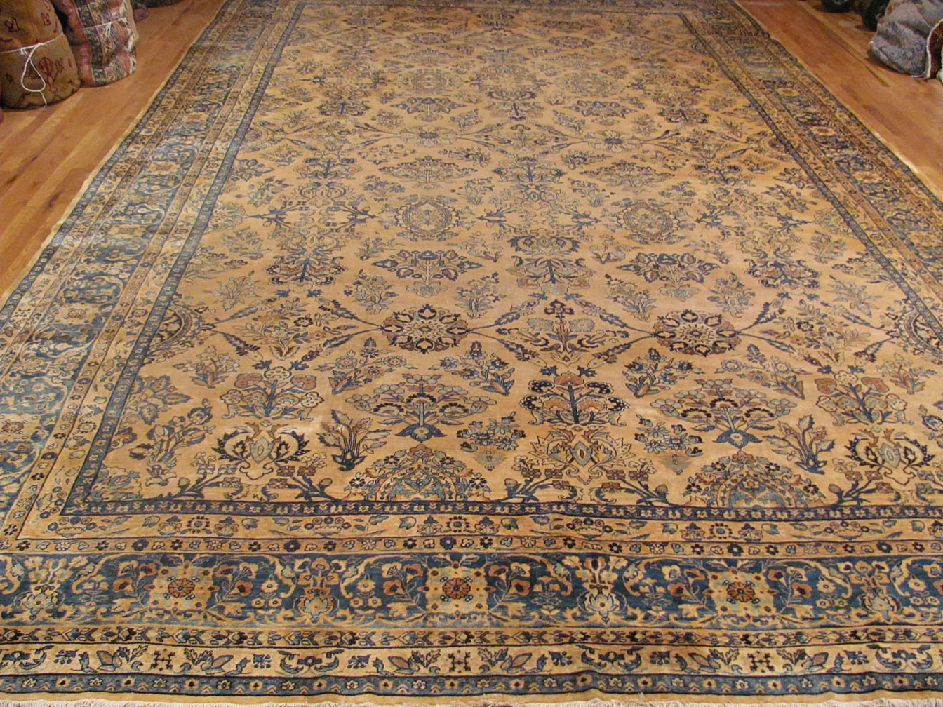 Antique kirman, lavar Carpet - # 8910