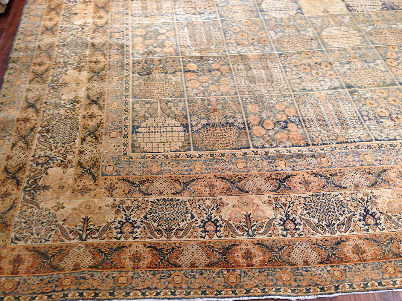 Antique kirman, lavar Carpet - # 9372