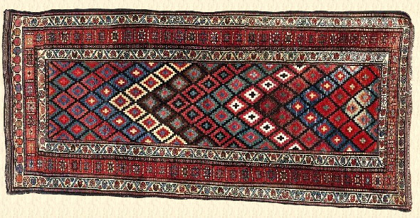 Antique kurdish Rug - # 54633