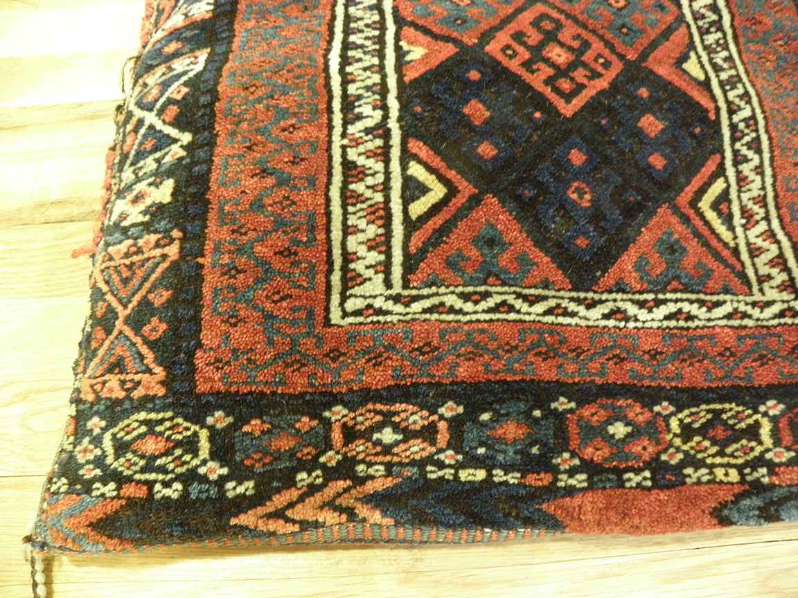 Antique kurdish Rug - # 6963